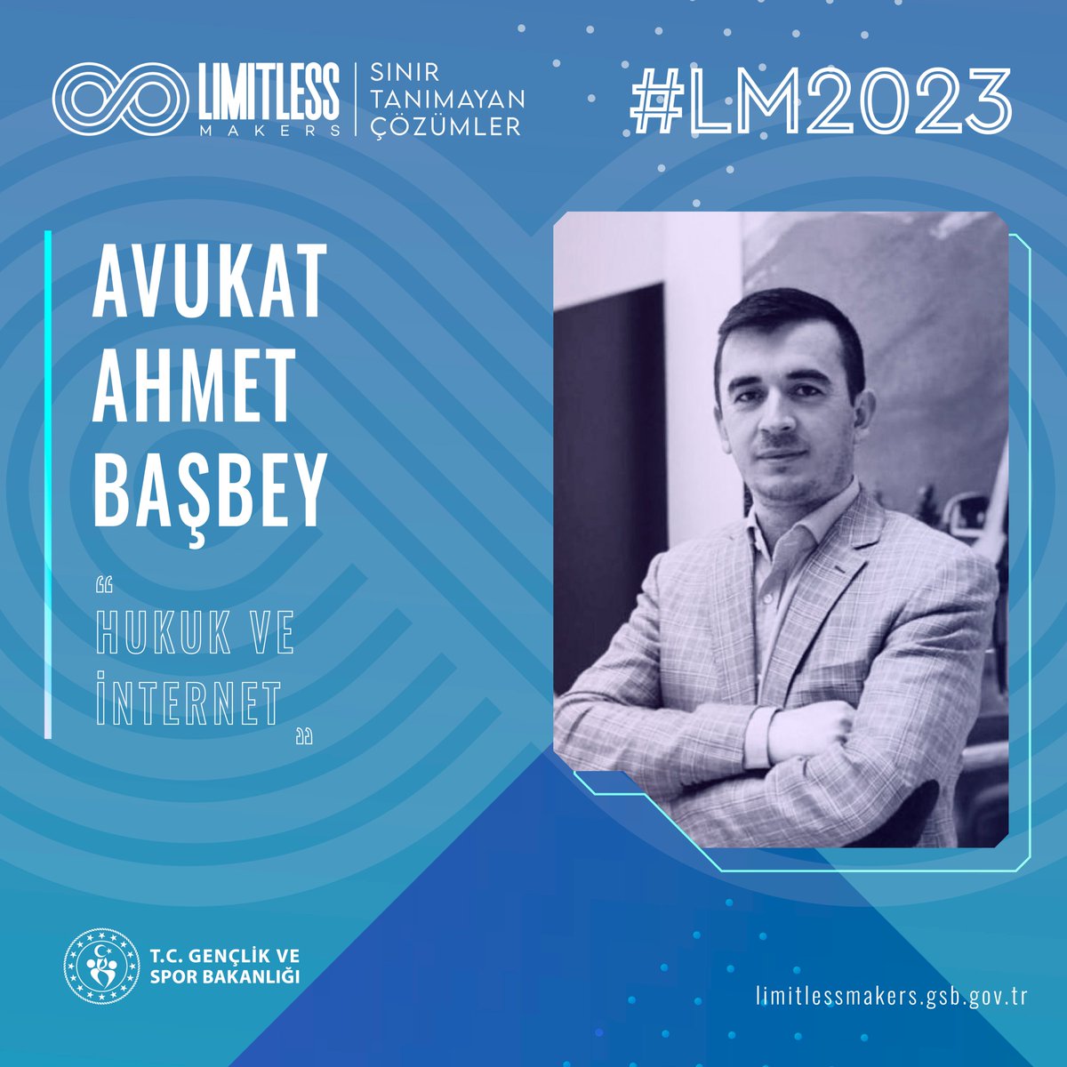 Avukat Ahmet Başbey ile “Hukuk ve İnternet” dersinde yasaları ve haklarımızı öğreniyoruz!

#lm2023 #gsb #limitlessmakers

<a href="/gencliksporbak/">Gençlik ve Spor Bakanlığı 🇹🇷</a> @oa_bak