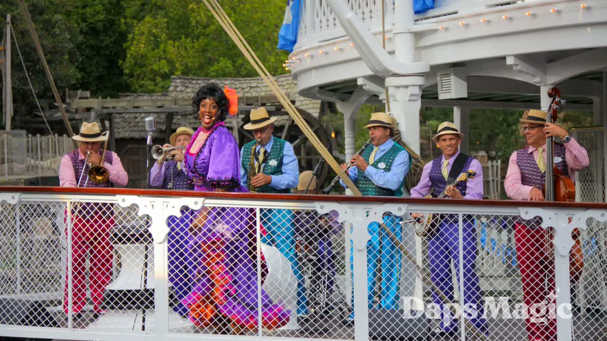 DAPS MAGIC EXCLUSIVE: Queenie and the Jambalaya Jazz Band to Set Sail on River Barge to Make Evenings Even More Magical on the Rivers of America buff.ly/3Y1esub

#Disneyland #RiversofAmerica #Jazz