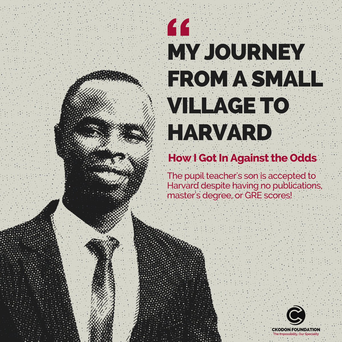 _ckodon's tweet photo. Read Frank’s inspiring story. It’s not over yet, keep working hard!    @FrankObengAdda2        

#ckodon #theckodonfoundation  #Scholarship #IvyLeague #phd https://t.co/bpT99cAoen