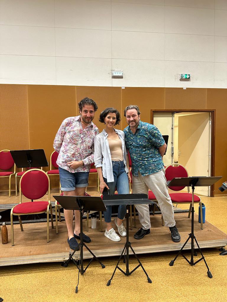 It’s a pleasure to be here in Lyon preparing our concert of Lucie de Lammermoor with @FlorianSempey and @OzzyTenor for the @festival_aix Music Festival! Join us July 24th at 20:00!
