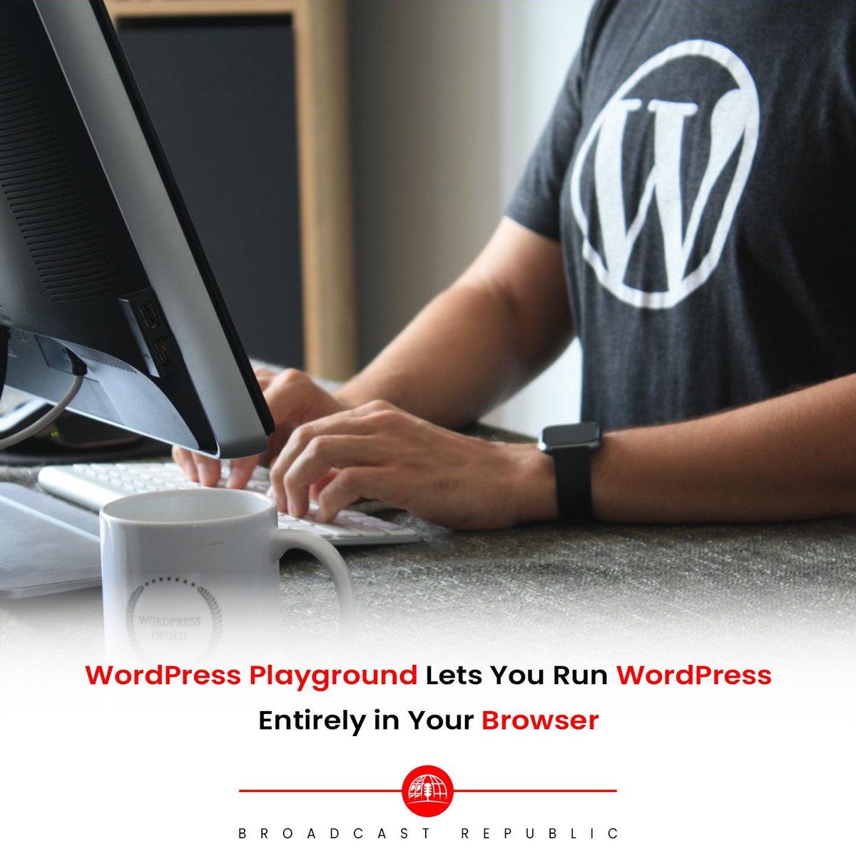 Dive into the future of web development with WordPress Playground! 🚀 
This revolutionary platform lets you run a complete WordPress instance in your browser, sans server setup! 🌐 

#BroadcastRepublic #WordPressPlayground #WebDevelopment #WebAssembly #Innovation #CodeTesting