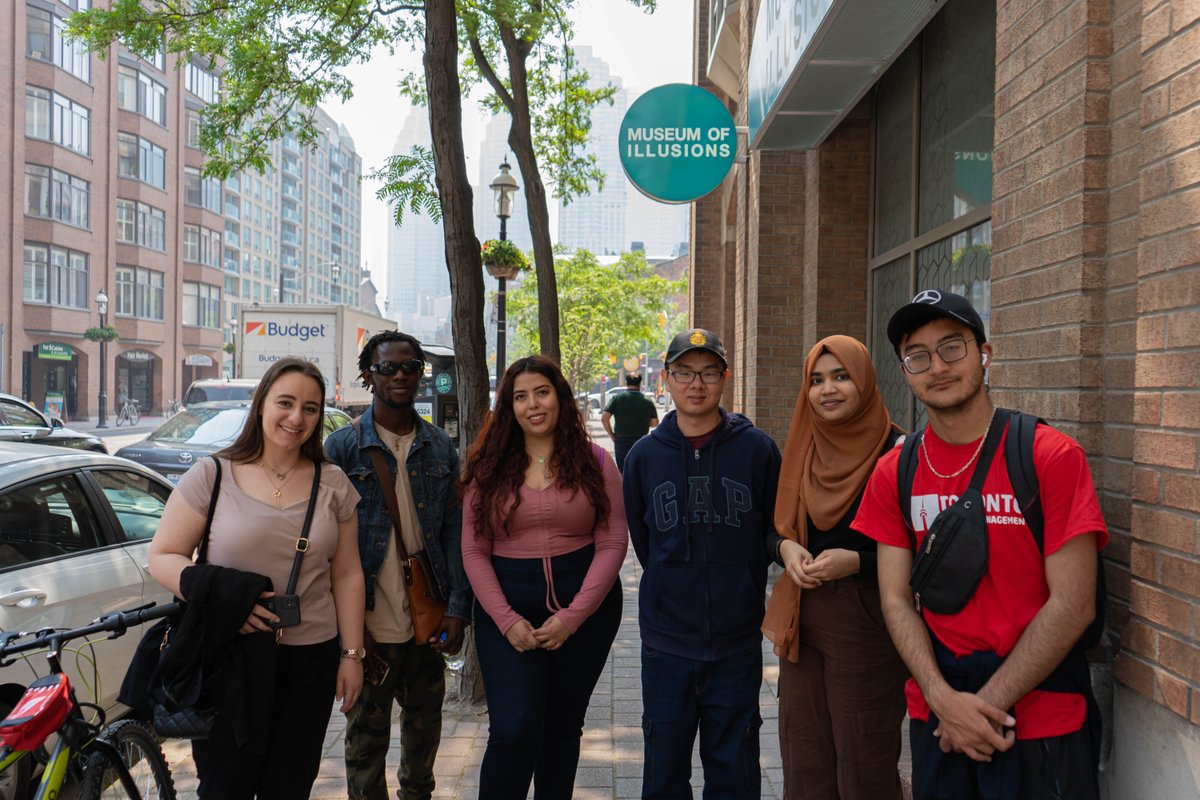 TorontoSoM's tweet photo. TSoM students had a great time exploring the Museum of Illusions! They had fun visiting the exhibits and made sure to take pictures during the trip.
#TSoM #myTSoM #MuseumofIllusions #Museum #Illusions #FindSuccessWithTSoM #GetInspiredFindSuccess #Studentservices https://t.co/4rCvk2IEWs