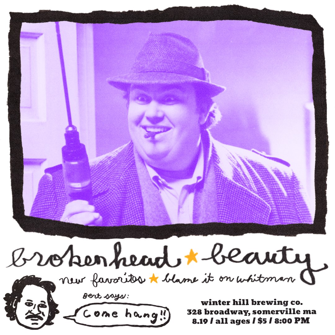 3 upcoming gigs ✌️ 
7/21 - Free show in Asbury Park, NJ
8/3 - NYC with OG '70s rockers The Rubinoos
8/19 - Somerville, MA with Broken Head (our first time in Mass!)