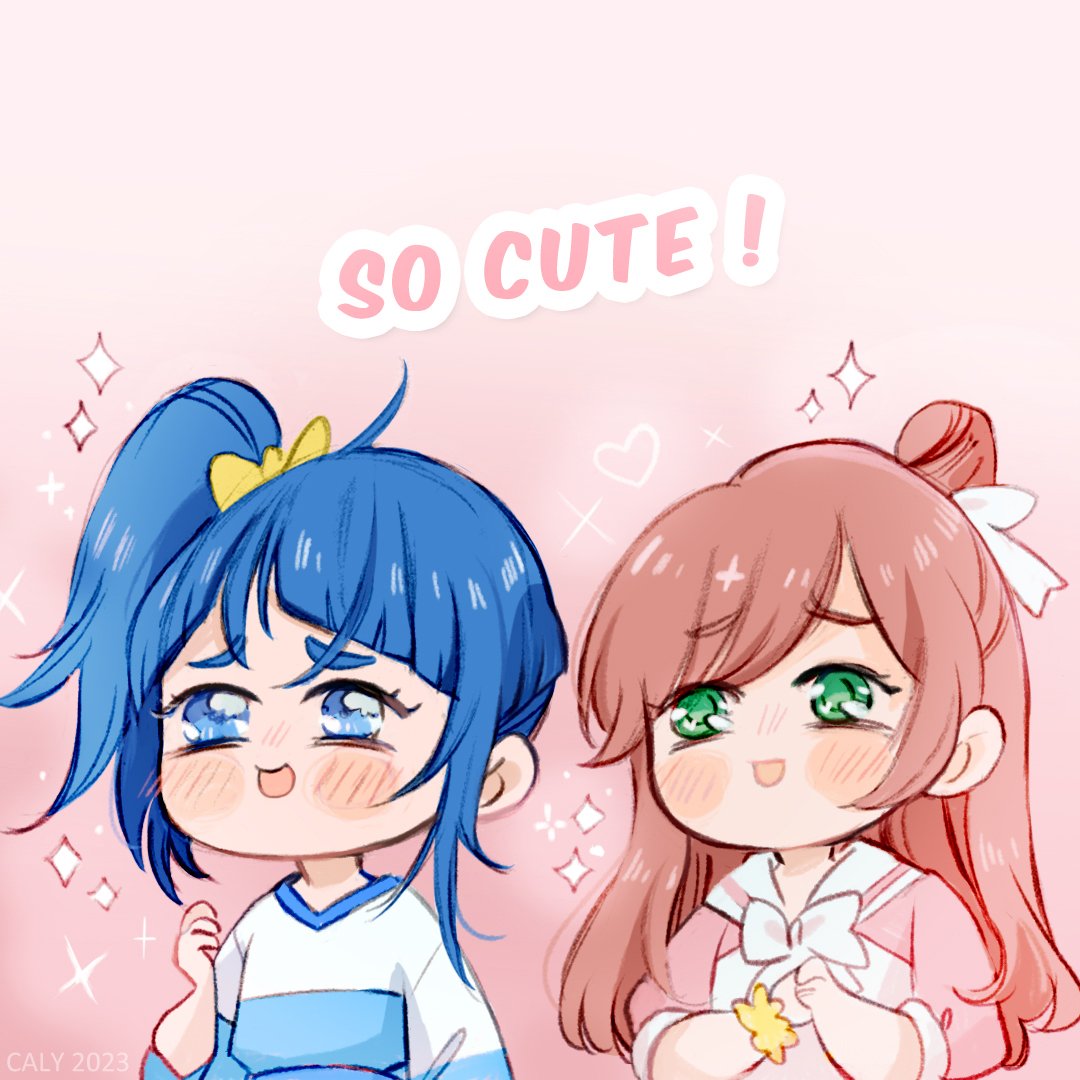 magicaly_fr's tweet photo. HirogaruSky precure comic strip about Sora giving a hair clip to Tsubasa 💗💙🧡💕
#ひろがるスカイプリキュア https://t.co/SudC4ZCQD8