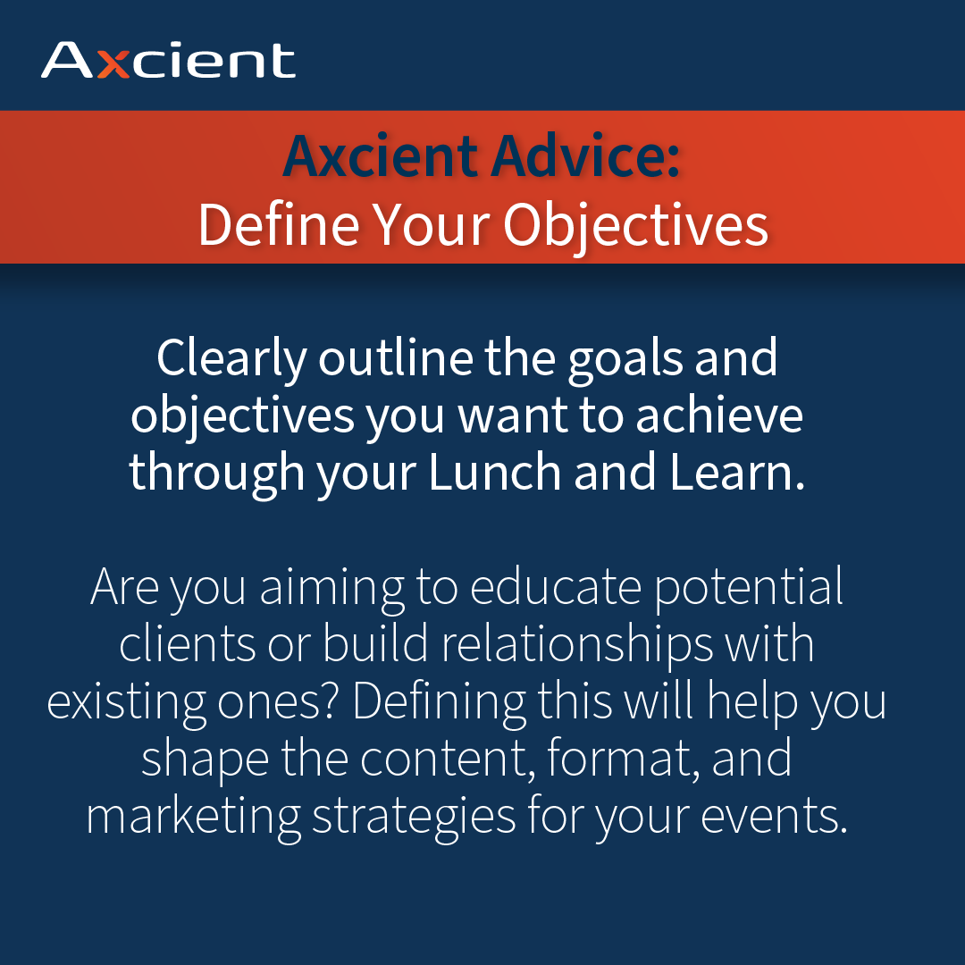 Axcient's tweet photo. Check out this #AxcientAdvice all about hosting #LunchAndLearns from the lunch and learn expert herself, Cheryl Nuckles! #MSPAdvice https://t.co/QN9TQ2E1ix