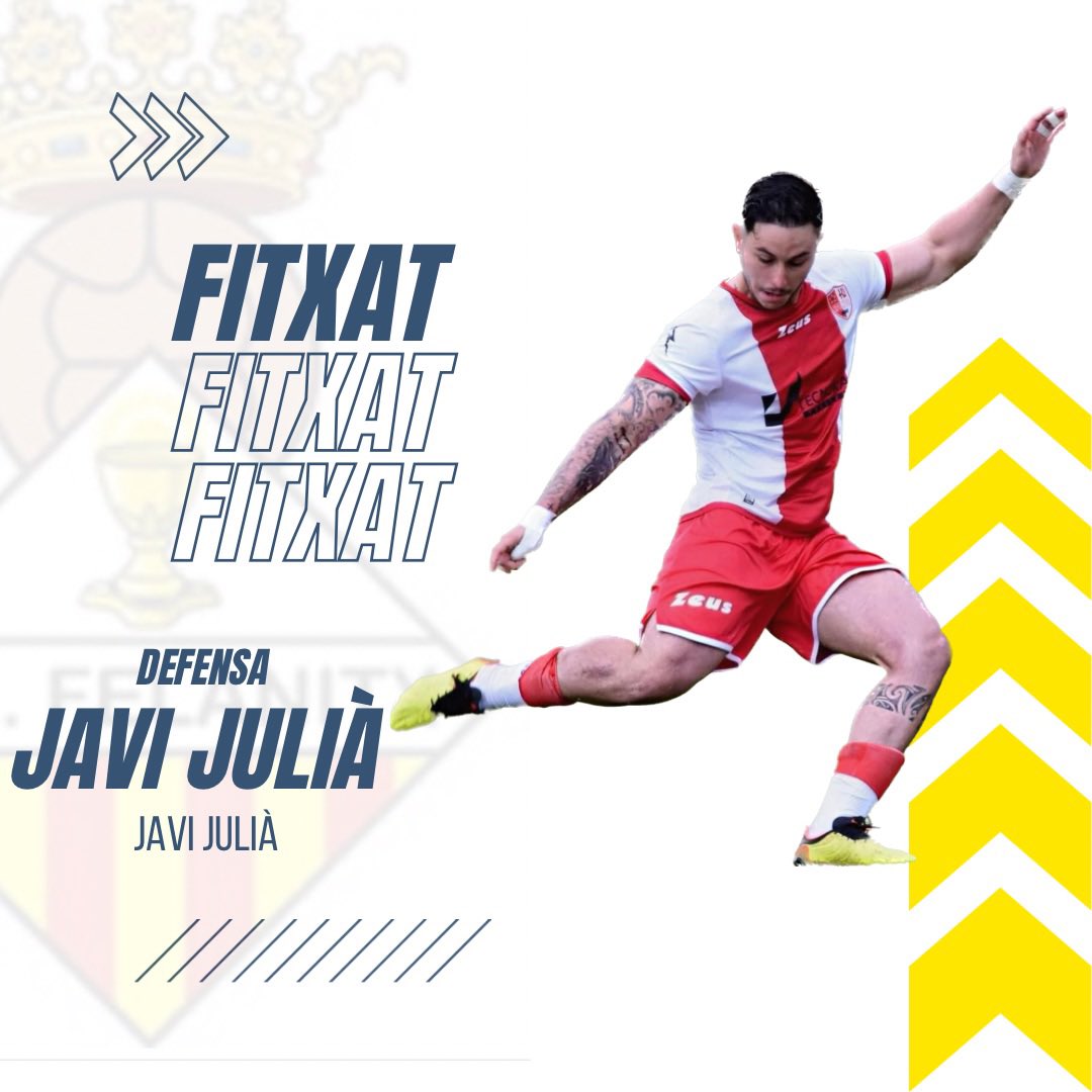 cefelanitx's tweet photo. 𝗙𝗜𝗧𝗫𝗔𝗧𝗚𝗘!
Arriba la cinquena incorporació del nou projecte, un altre felanitxer per reforçar l'equip.
👉 Javi Julià
✅ Caràcter, intensitat i fortalesa defensiva.
#vamosfela #Projecte2023/24 https://t.co/gn7xhOxZs0