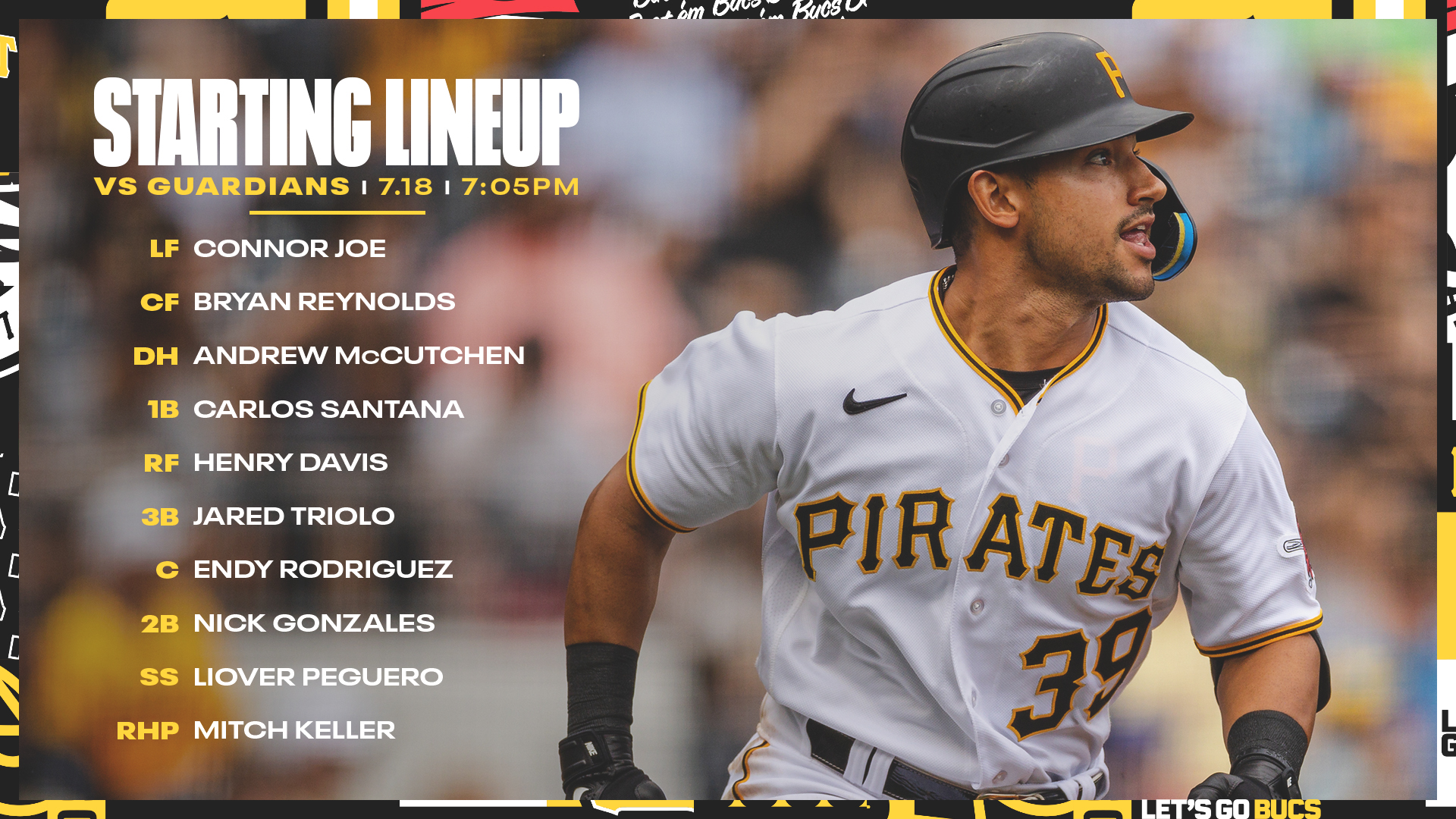 Pittsburgh Pirates on X: Here's how we'll line up for today's road trip  finale. 📺 AT&T SportsNet 📻 93.7 The Fan