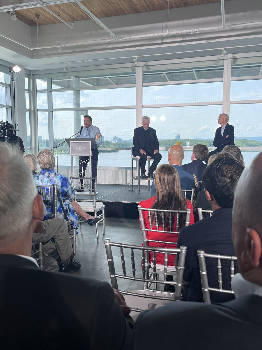 .@RCGS_SGRC Honorary President @perrybellegarde offers words of welcome to begin our special presentation with @JimCameron and @drjoemacinnis, The Magic of Mentoring. Watch live on @CTVNews: ctvnews.ca/sci-tech/live-…