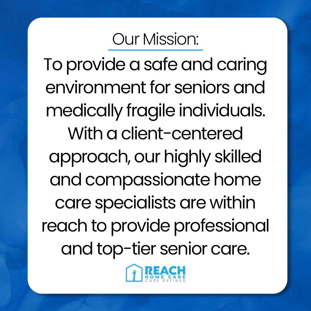 At the end of the day, we just want to provide compassion and support to the community that we love so much. When you're with Reach, you're with family. 💙