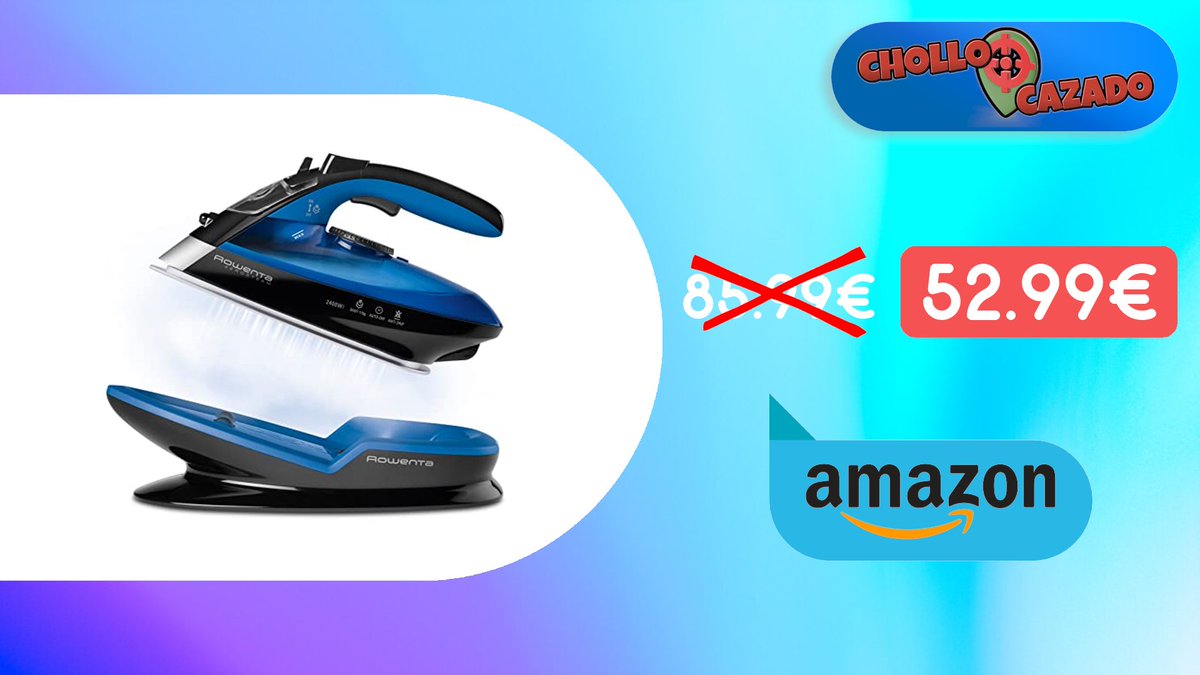 CholloCazado's tweet photo. ¡La cosa está que arde! 🔥 | #AmazonES

❌ PVP: 85,99€
✅ Oferta: 52,99€

🛒 https://t.co/wh8zJuR8O0 🔥

👁️ Más ofertas como esta en https://t.co/m8xQIRPvZF https://t.co/hbxVtwEEWX