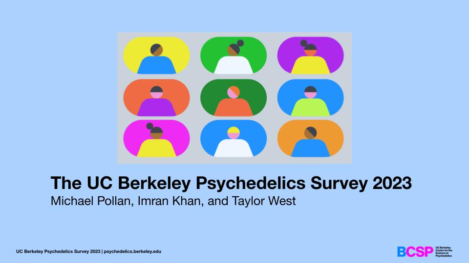 SciPsychedelics's tweet photo. Watch now: The UC Berkeley @SciPsychedelics Survey launch

Catch up on the launch of our first nationally representative public opinion poll with insights and analysis from @michaelpollan @imrankhan and @Taylor_West 

Full webinar available now ➡ https://t.co/3djhtDkOda https://t.co/SPL7SAuszQ