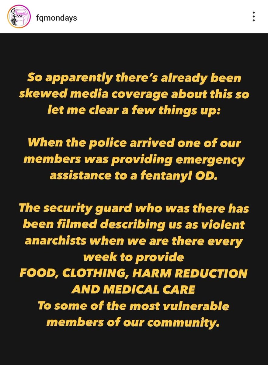 FedUpDEN's tweet photo. An update: fqmondays is continuing to raise funds for legal defense in light of the charges pressed https://t.co/zOo0nYzV6M