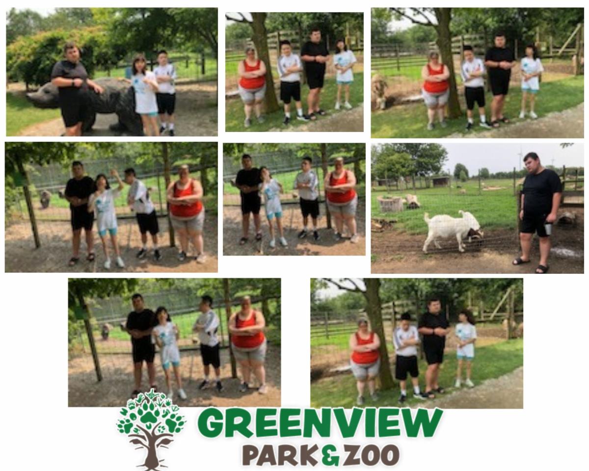 CommLivingCK's tweet photo. Sammy, Jessica, Eric, and Samantha enjoyed their day at Greenview Park &amp; Zoo. https://t.co/fpyFSVix3u