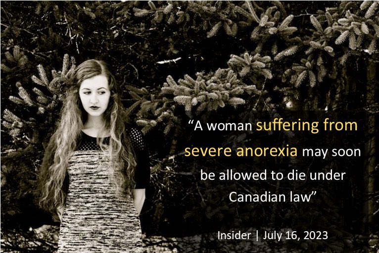 Canadians with eating disorders deserve treatment and support, not assisted suicide. 

Don't give up. Give help. 

#cdnpoli