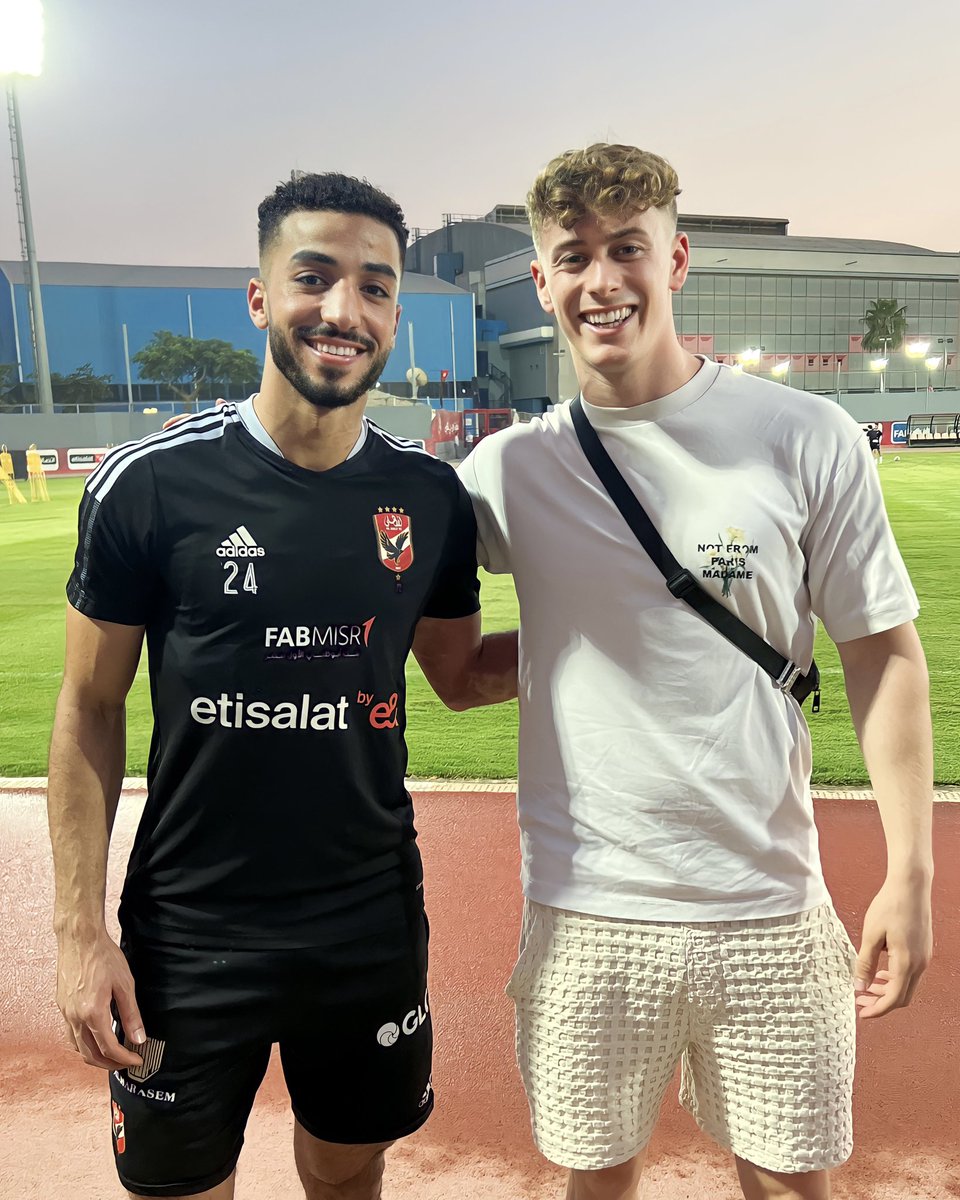 BenBlack_10's tweet photo. Meeting the @AlAhly team🤩 https://t.co/He65las9fL