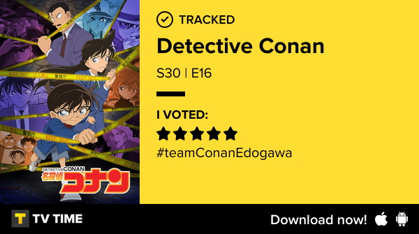 SoulGodManGate's tweet photo. I've just watched episode S30 | E16 of Detective Conan! #detectiveconan  https://t.co/ImP7kKjyz6 #tvtime https://t.co/mLELm1NoG7
