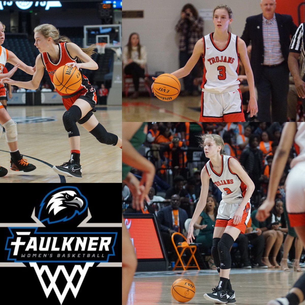 Congratulations to Senior Guard Sydney Steward for her most recent commitment to further her academic and athletic career at <a href="/FaulknerEdu/">Faulkner University</a> <a href="/FaulknerWBB/">Faulkner Women’s Basketball</a>