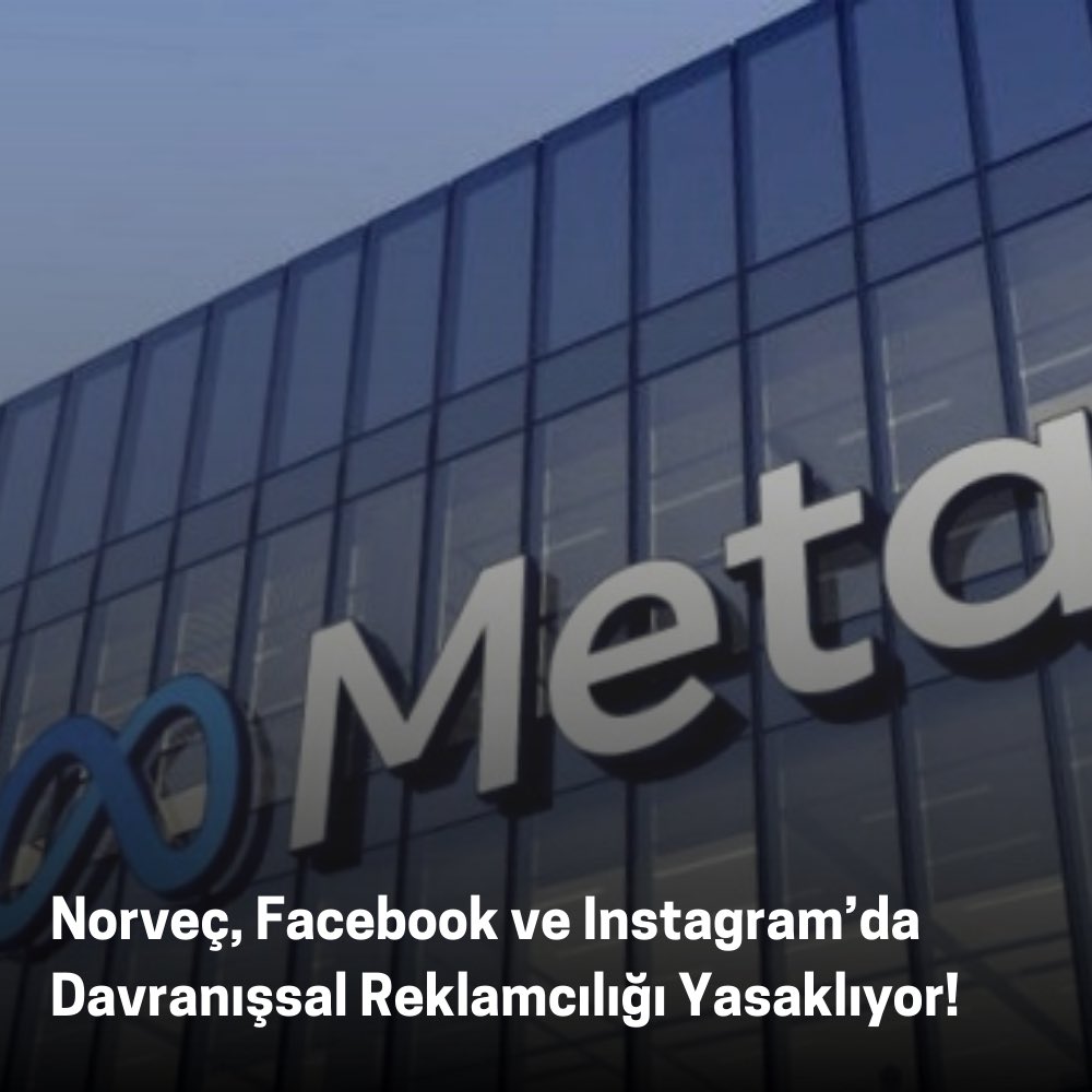 Norveç’in Veri Koruma Kurumu olan Datatilsynet, Facebook ve Instagram gibi Meta platformlarında yaşanan gizlilik ihlalleri nedeniyle davranışsal reklamcılığı geçici olarak yasaklayacak.

Haber Detayı: ioturkiye.com/2023/07/norvec…