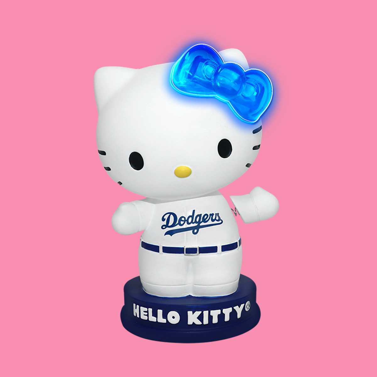 MLB Life on X: The Dodgers are giving away this light-up Hello Kitty  bobblehead on August 3rd 👀  / X