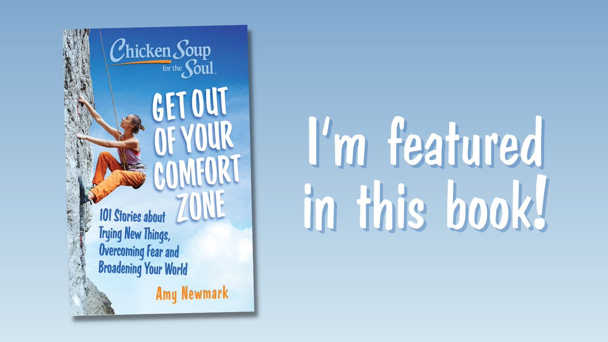 MarkMiller123's tweet image. When I stepped out of my comfort zone, life got so much better! I hope my story encourages you to do the same! Read it in Chicken Soup for the Soul: Get      Out of Your Comfort Zone! amzn.to/43vacFh       #CSSGetOutofYourComfortZone #Bookstagram #AmWriting #Writers