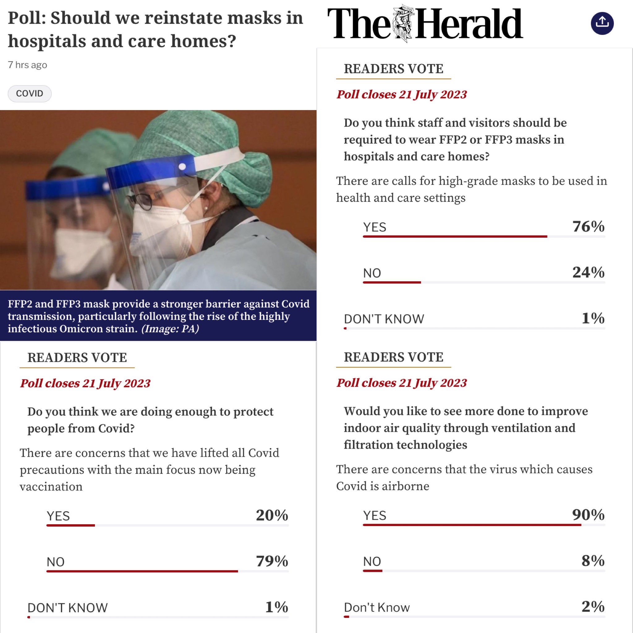 Cat in the Hat 🐈‍⬛ 🎩 🇬🇧 on Twitter "🚨 POLL Masks in hospitals