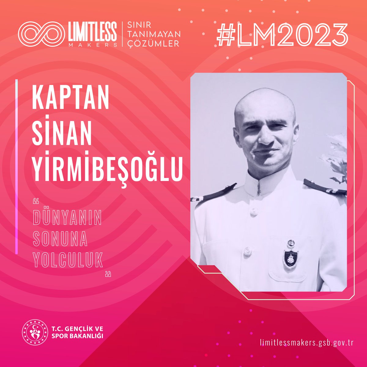 Engin denizlerin sırlarını “Dünyanın Sonuna Yolculuk” dersinde Kaptan Sinan Yirmibeşoğlu ile keşfediyoruz!

#lm2023 #gsb #limitlessmakers

<a href="/gencliksporbak/">Gençlik ve Spor Bakanlığı 🇹🇷</a> @oa_bak