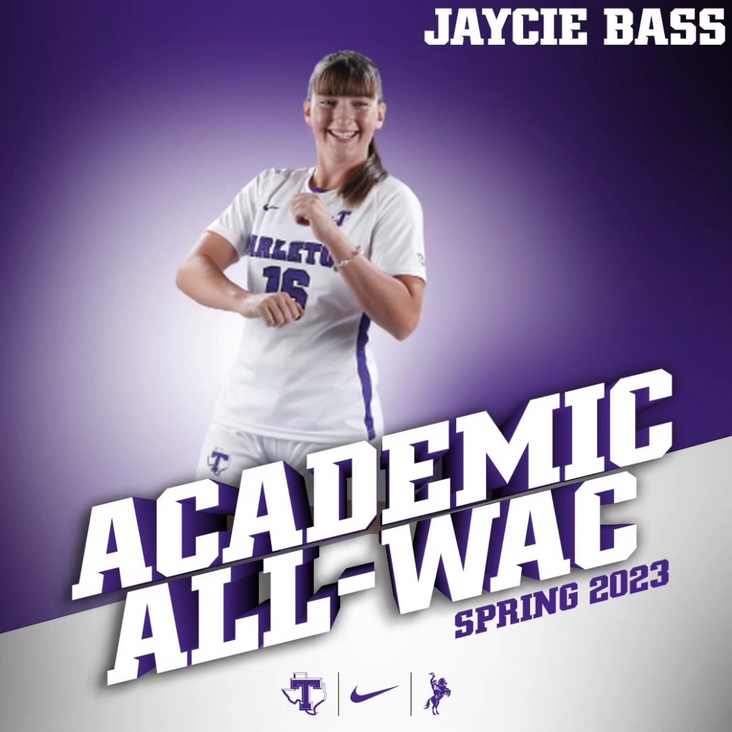 TarletonSoccer's tweet photo. Honoring our first class of Academic All-WAC honorees 🤠 https://t.co/S6XzW1YhWQ