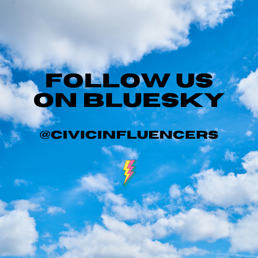 CivicInfluencer's tweet image. We’re officially on... the other site! We&apos;re not leaving Twitter (yet). But it&apos;s nice to have a backup plan!

Like a lot of folks, we’re starting from scratch, so if you’re already there, come give us a follow! We’d be happy to follow back.

#GenZVotes #YoungVoters #Democracy