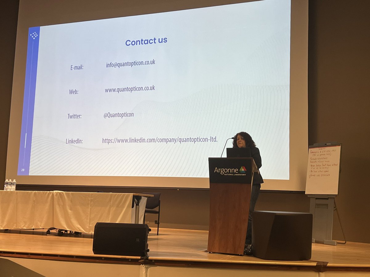 Last week, at <a href="/QuSTEAM/">QuSTEAM</a>’s workshop at <a href="/argonne/">Argonne National Lab</a> National Lab Quantopticon presented our software’s merits as an educational tool. Helping to understand &amp; control the spin-photon interface is one of the important ways Quantillion can advance students’ #quantum intuition &amp; knowledge.