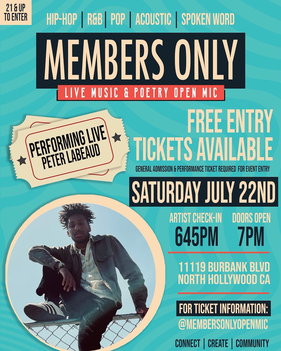 LIVE IN LA THIS SAT!!!