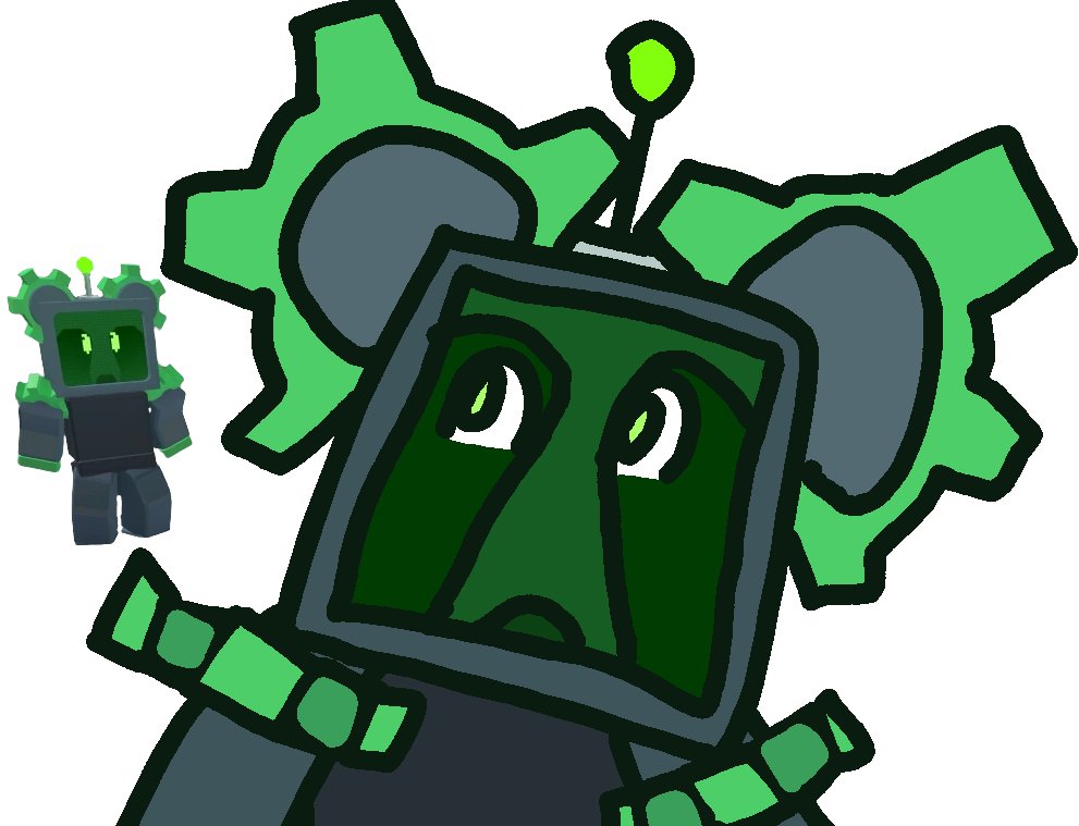 SomeWandomNoob's tweet photo. holy bloodsucker it's robo bear #beeswarmsimulator #beeswarmsimulatorfanart #robobear #fanart https://t.co/tv7ibZBH5Y