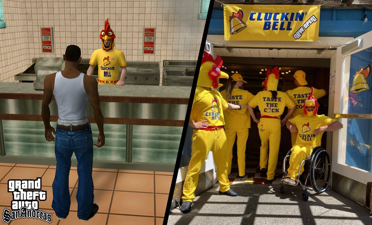 The real-life GTA Cluckin' Bell will reportedly rebrand as ‘Dont Cluckin Tell’ to avoid getting shut down by Rockstar’s parent company, Take-Two after receiving a cease and desist.