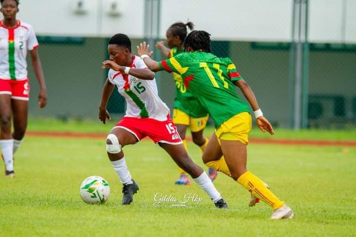 Éliminatoires jeux olympiques Paris 2024 : Les aigles féminines qualifiées au depend des Burkinabè.

Match aller 1-0 pour le Mali au Benin 
Match retour 2-2 au Mali 
@JOParis24 
#Etalonsdames