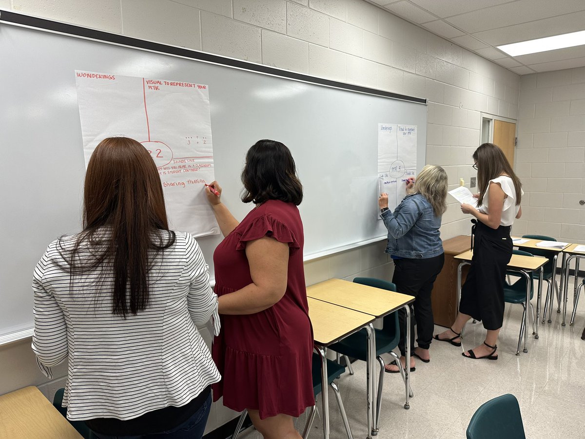 SarahKSvendsen's tweet image. Pasco leaders engaged in deep conversations all about math! #PascoMath #togetherwelead @leadlearnpasco