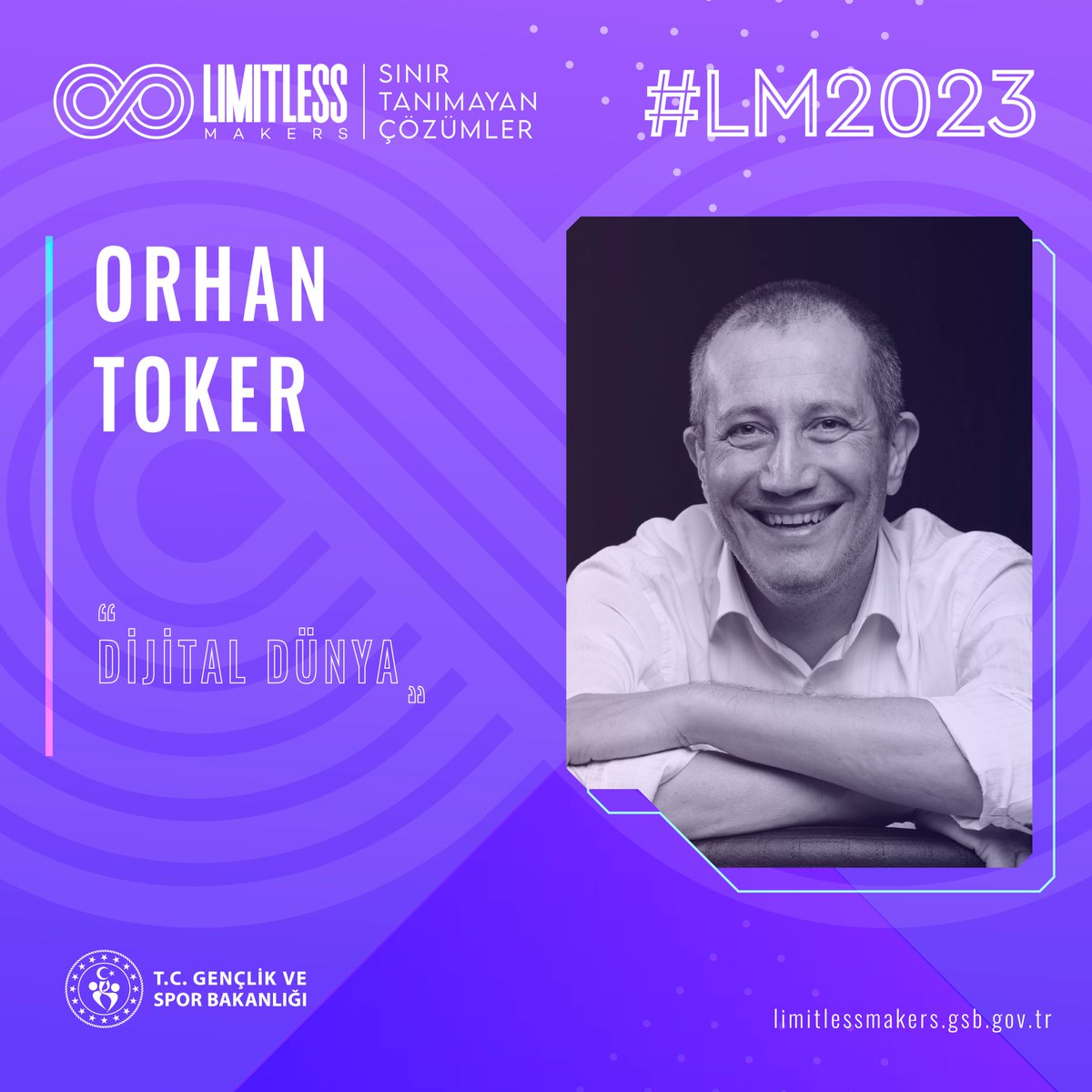 Orhan Toker ile “Dijital Dünya”nın kapılarını aralıyoruz!

#lm2023 #gsb #limitlessmakers

<a href="/gencliksporbak/">Gençlik ve Spor Bakanlığı 🇹🇷</a> @oa_bak