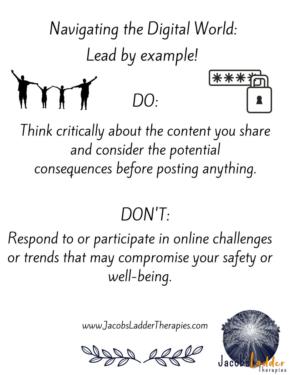 J__L__T's tweet image. 🧠 Empowering Teen Minds: Navigating the Digital Maze! 🌐✨
🌟 Seeking more insightful tips? Follow our page for expert advice on teen online safety.
#ParentingTeens #DigitalMaze #CriticalThinkingSkills #ResponsibleSharing #SpeakTeenager #FollowUsForTips #TeenSafety #JLT