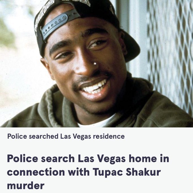 Nouveau rebondissement dans l'enquête sur le meurtre de 2pac Shakur