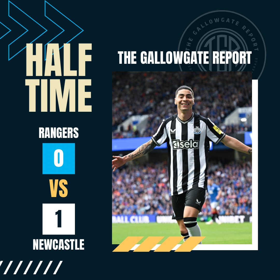 TheGallowgateR's tweet photo. ๐จ ๐๐๐๐-๐ง๐๐ ๐ ๐จ
Rangers 0 - 1 Newcastle United.
YES LADS! โซ๏ธโช๏ธ
Almiron opens the scoring with a slotted shot past McGregor into the bottom left corner. Tonali looking one hell of a majestic player.
#NUFC #RANNEW #RangersFC https://t.co/RusHtRL0wW