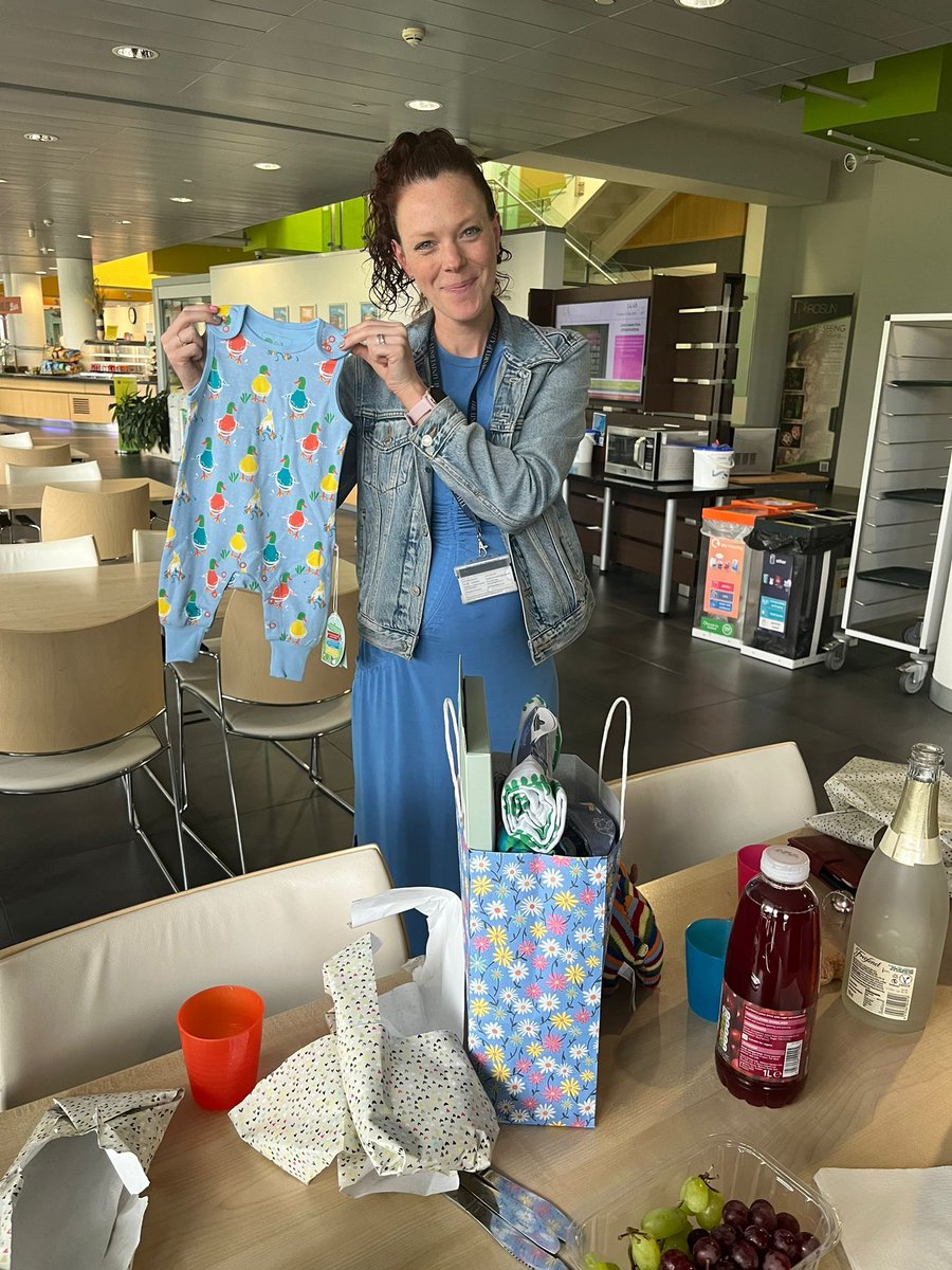 cbeyts's tweet photo. Today was my last day @roslininstitute before I start my #maternity leave and what a great send off I got! Lots of gifts which were of course #duck themed! 🦆 #AcademicChatter https://t.co/dESYcsfBc6