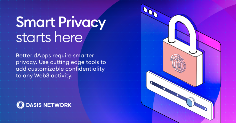 OasisProtocol's tweet photo. The Oasis Privacy Layer is live!

Add ✨ Smart Privacy ✨ to any dApp on any EVM chain — dynamic and adjustable for every user’s needs

~ From fully public to fully confidential

~ While preserving the entire UX

~ No cross-chain swaps needed