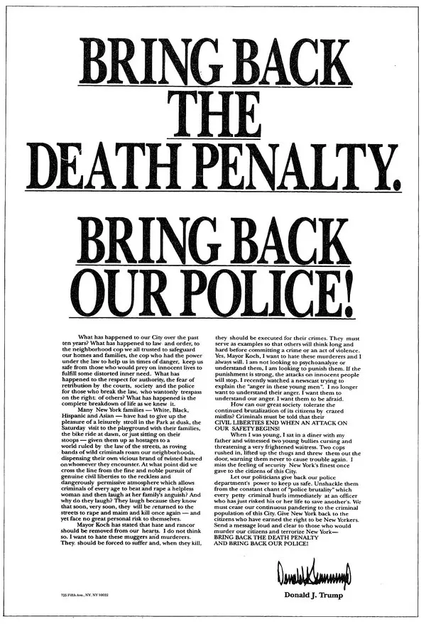 ahabes's tweet photo. @ACTBrigitte I really don't think so. Just ask the Central Park 5! https://t.co/ccRmHDIarB
