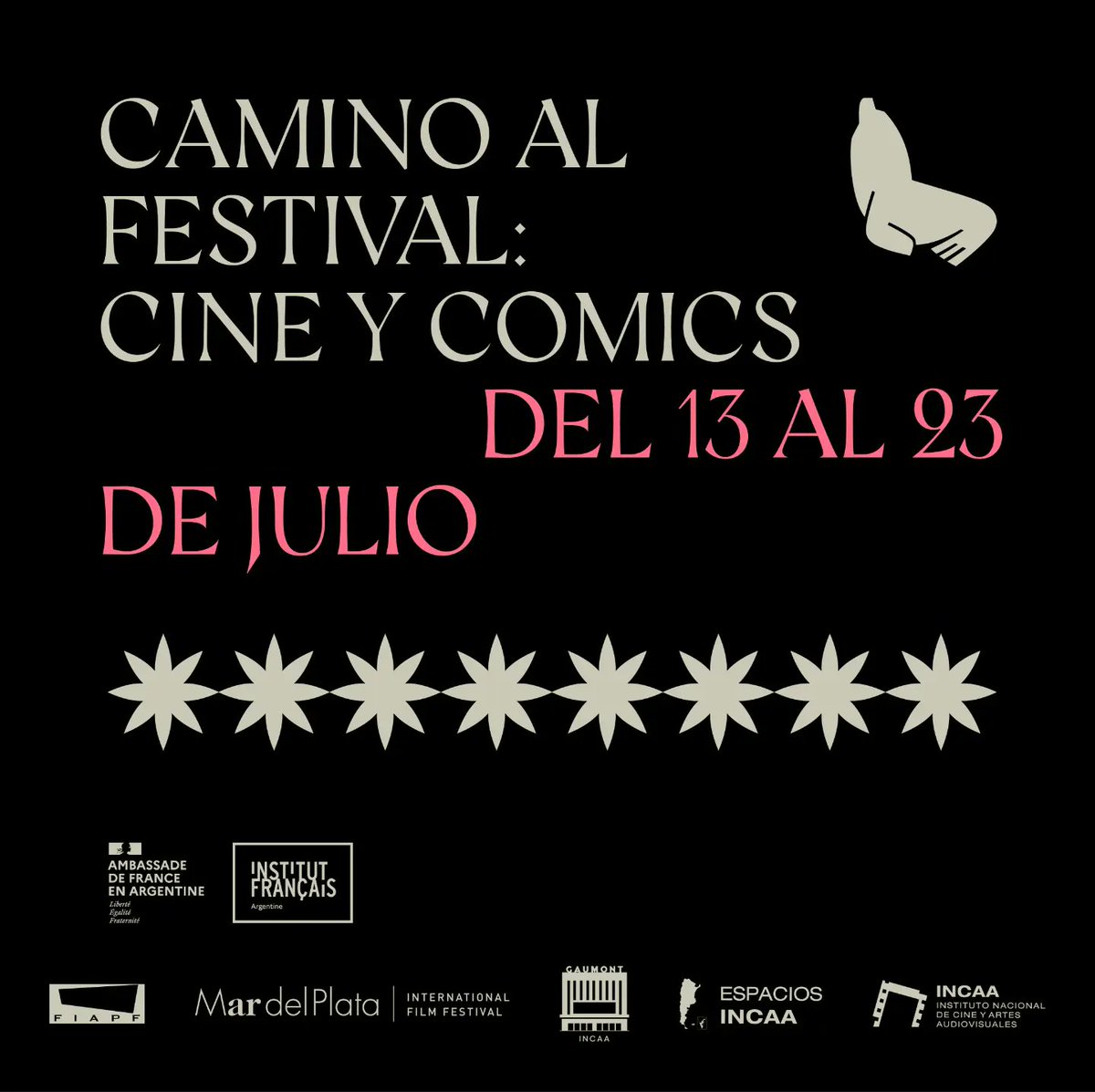 🎬🌊 ¡Ya está disponible el catálogo de Camino al Festival: Cine y Cómics!  Todo lo que necesitás saber para descubrir una selección que propone  infinidad de formatos, extensiones, y narrativas. Descargalo, acá