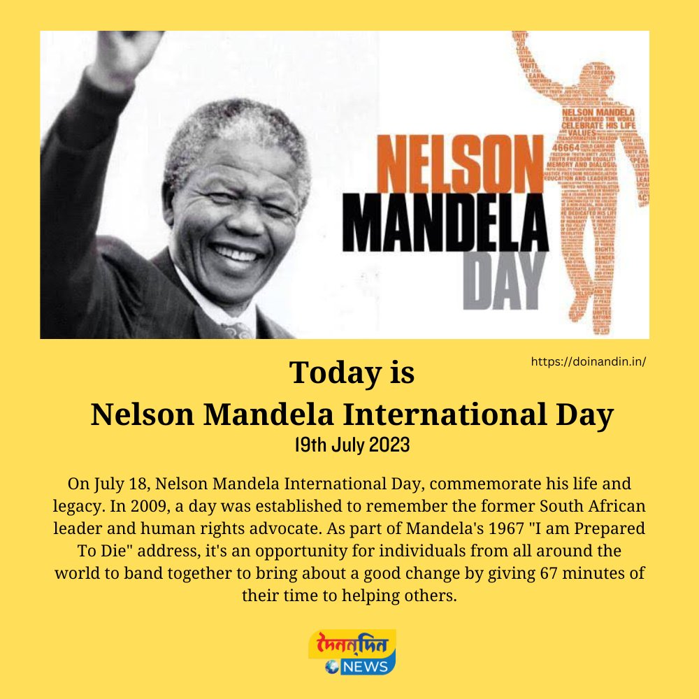 DoinandinN's tweet photo. Nelson Mandela International Day
#doinandin #19july2023 #NelsonMandela https://t.co/aBwG0cNigB