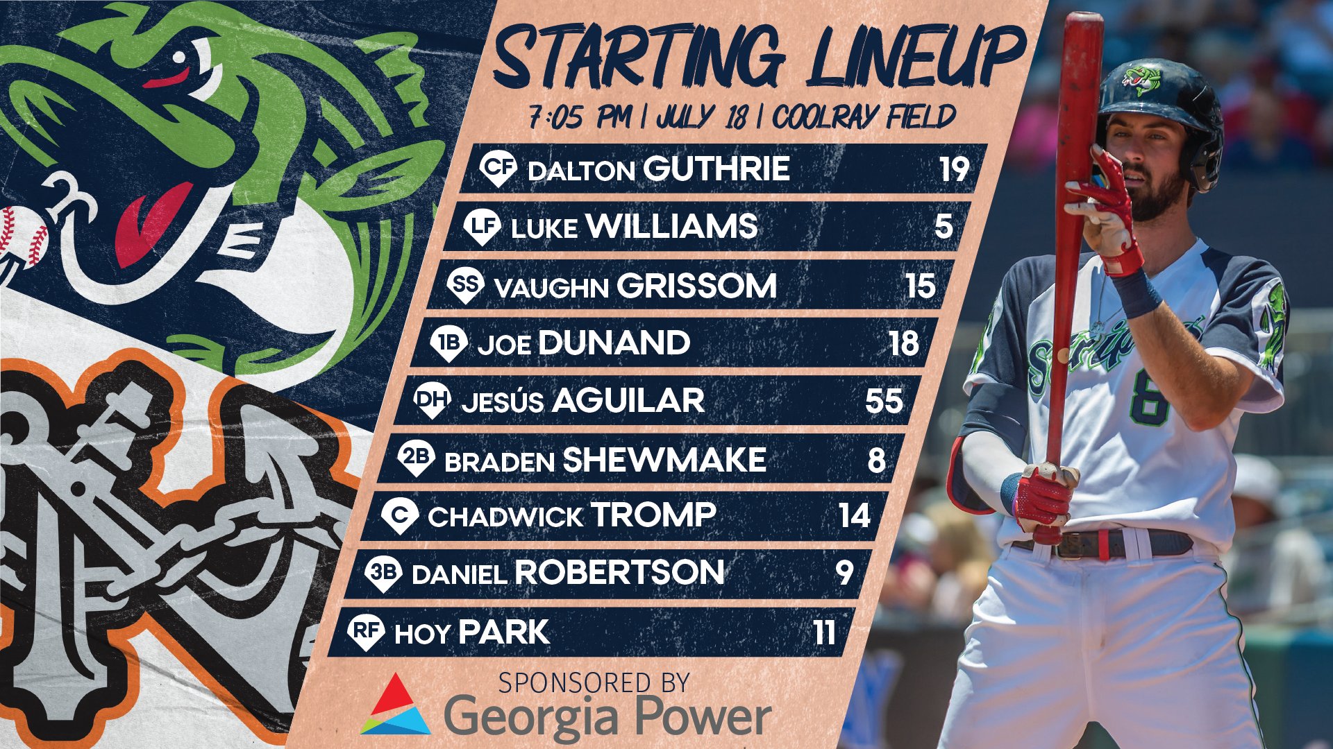 Gwinnett Stripers on X: Perfect day for baseball! 📍: Coolray Field ⏰:  7:05 📻/📺:  🗒️:    / X