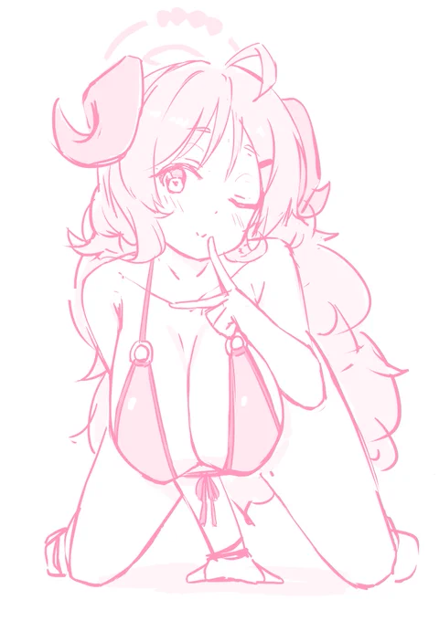 イズミちゃんラフ 