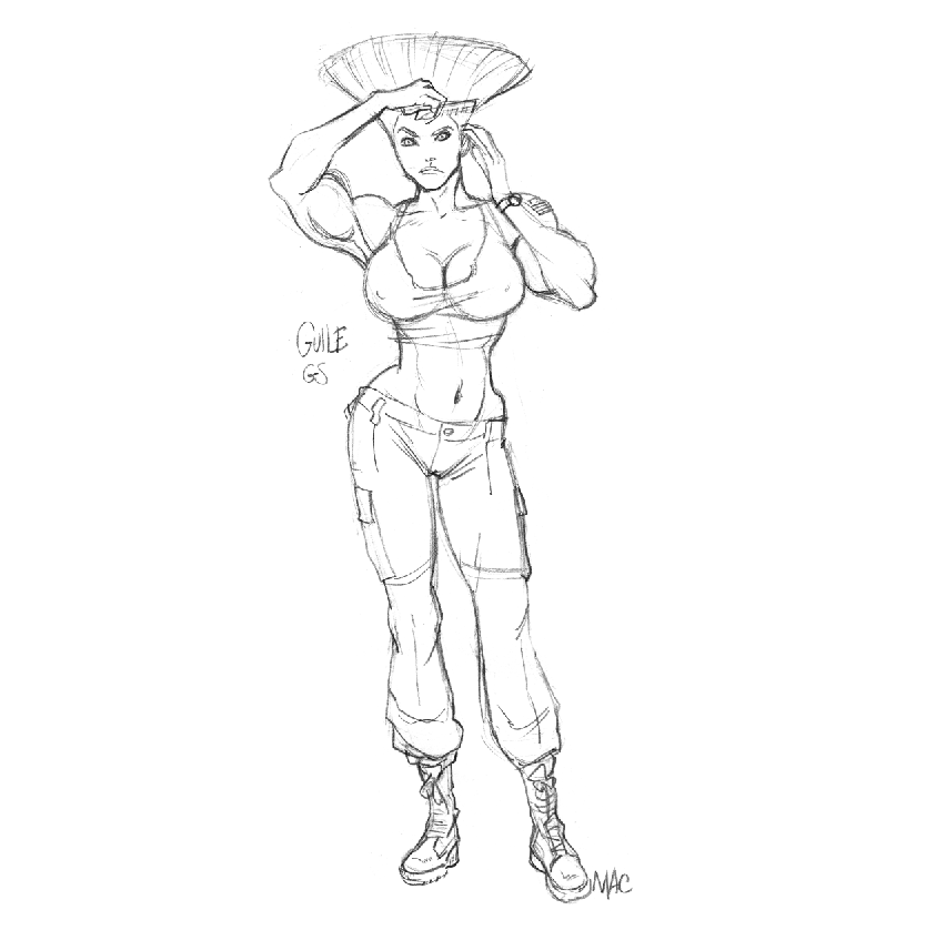 #guile #StreetFighter #GenderSwap