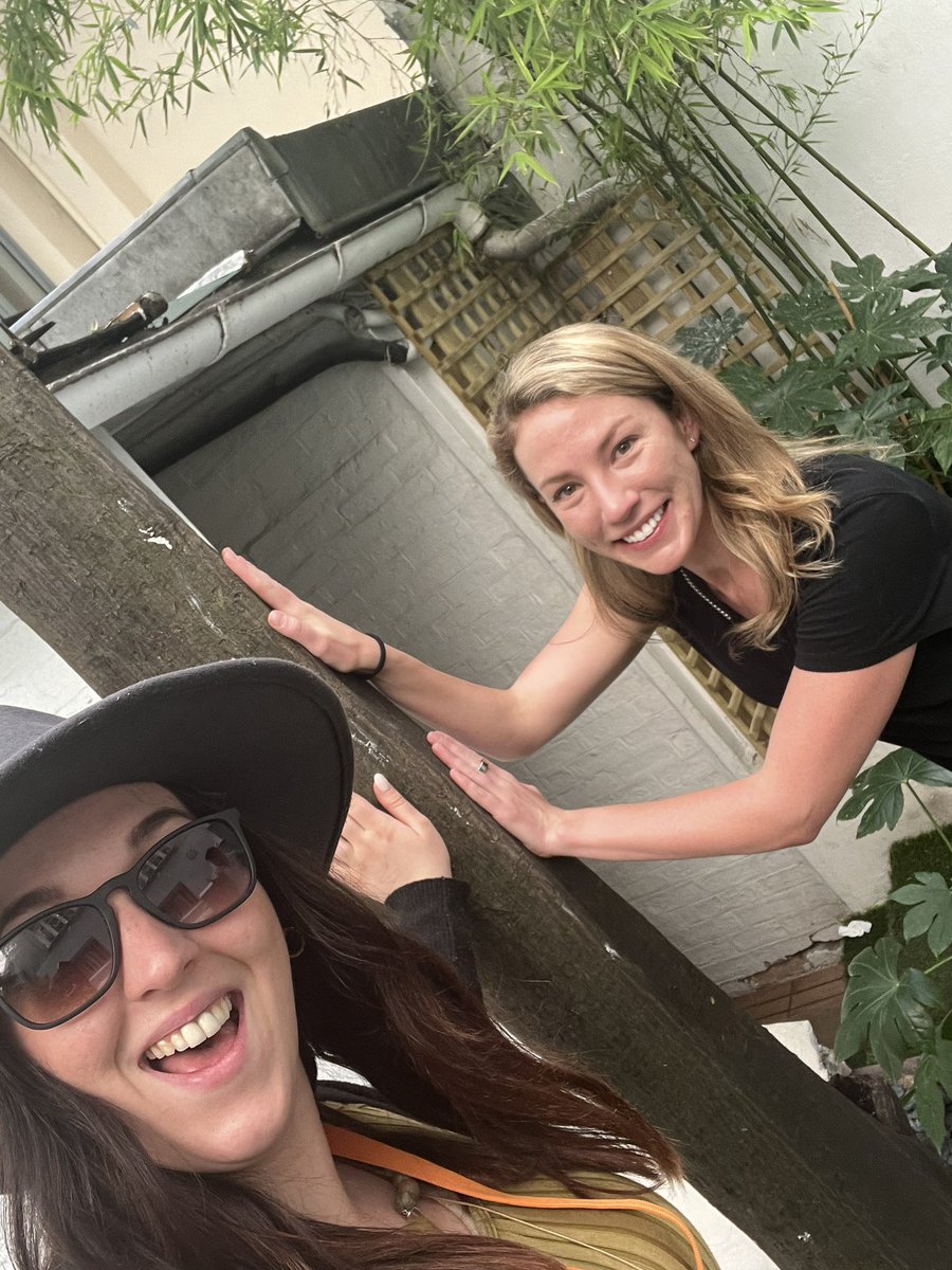 RachelOnchain's tweet photo. #TouchTree time at the @gitcoin house with @sarmstrong_ 
🌳🌳🌳 https://t.co/8jeU0iuGL9