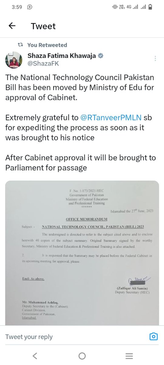 ahmadRgoraya's tweet photo. Hon.@CMShehbaz  to fulfil the vision of @GovtofPakistan regarding promotion of tech edu of @NUTechPak @nsuislamabad it is necessary to provide legal recognition to tech edu and graduates ,
#PM_Approve_NTCAct  .
@BBhuttoZardari @MIshaqDar50 
@AzamNazeerTarar
@YETA_Pakistan https://t.co/cKM2WuO8Zn