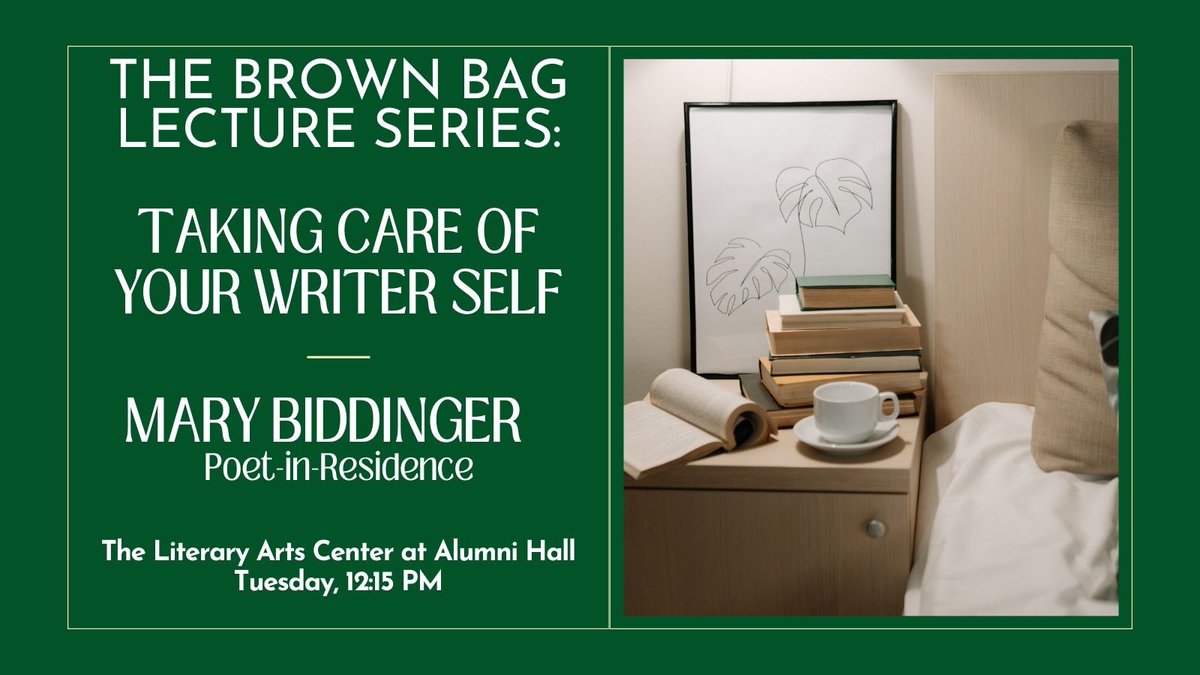 CHQLiteraryArts's tweet image. Learn about how to cultivate a #WritingLife, both professionally and personally, today at the Alumni Hall.