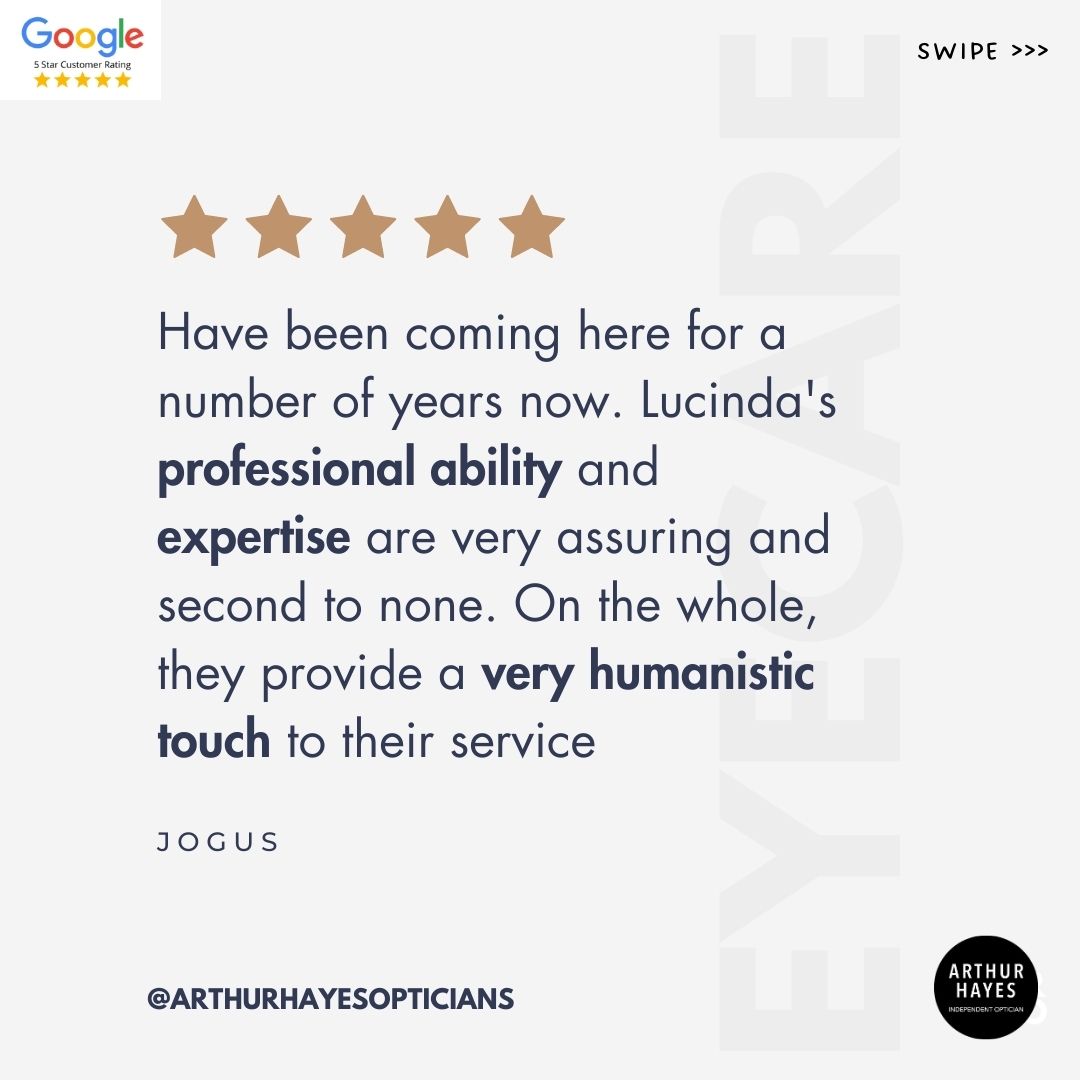 ArthurHayesEG's tweet photo. Great Reasons to Visit Arthur Hayes Opticians
✅ Friendly atmosphere.
✅ Great service and expert knowledge.
✅ Professional expertise with a human touch.
✅ Excellent products and customer service.
✅ Personalized attention to detail.

Book today:
https://t.co/wC2AkNXK3v https://t.co/piZbxYL8ue